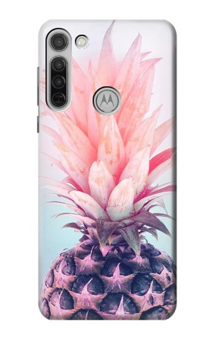 S3711 Pink Pineapple Case For Motorola Moto G8