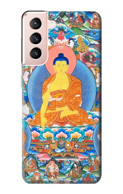 S1256 Buddha Paint Case For Samsung Galaxy S21 5G