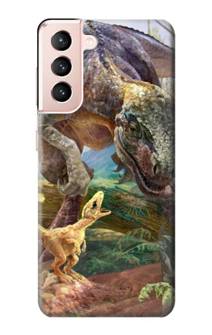 S1290 Dinosaurs T-Rex Case For Samsung Galaxy S21 5G