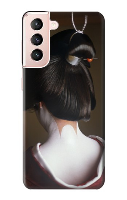 S1337 Japan Geisha Neck Case For Samsung Galaxy S21 5G