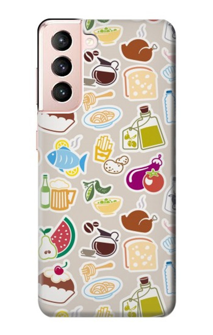 S2321 Food and Drink Seamless Case For Samsung Galaxy S21 5G