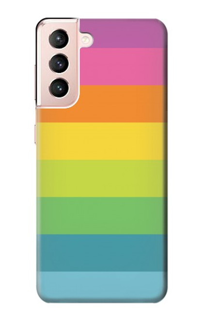 S2363 Rainbow Pattern Case For Samsung Galaxy S21 5G