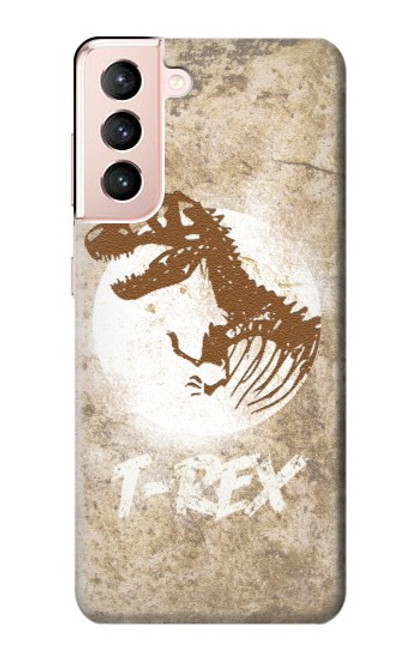 S2372 T-Rex Jurassic Fossil Case For Samsung Galaxy S21 5G