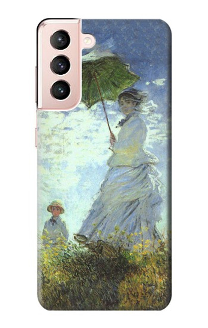 S2415 Claude Monet Woman with a Parasol Case For Samsung Galaxy S21 5G