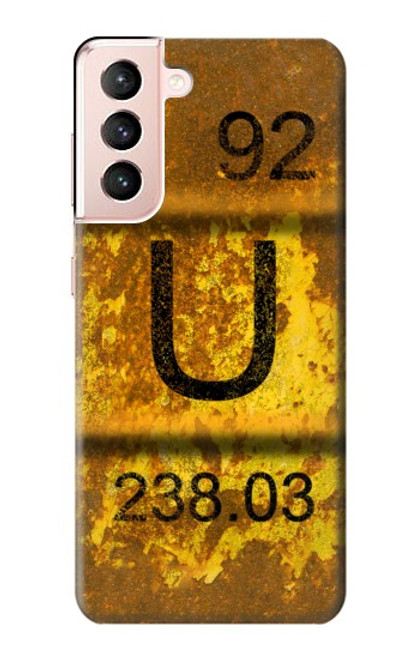 S2447 Nuclear Old Rusty Uranium Waste Barrel Case For Samsung Galaxy S21 5G