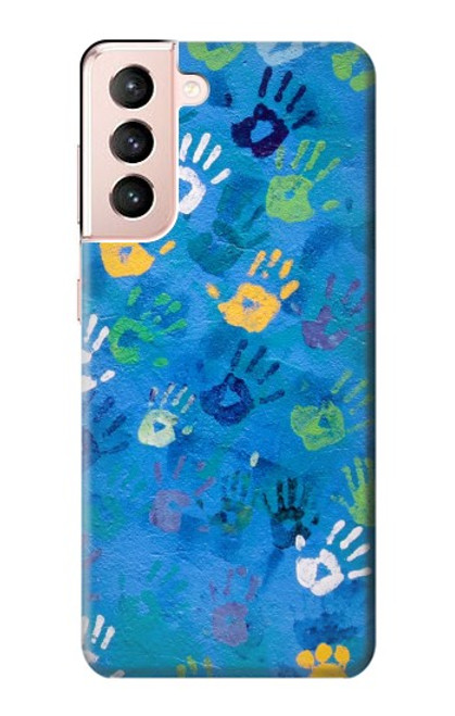 S3403 Hand Print Case For Samsung Galaxy S21 5G