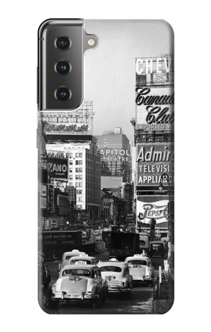 S0182 Old New York Vintage Case For Samsung Galaxy S21 Plus 5G, Galaxy S21+ 5G