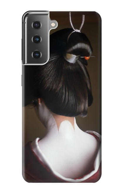 S1337 Japan Geisha Neck Case For Samsung Galaxy S21 Plus 5G, Galaxy S21+ 5G