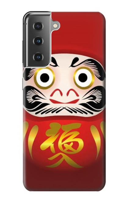 S2839 Japan Daruma Doll Case For Samsung Galaxy S21 Plus 5G, Galaxy S21+ 5G