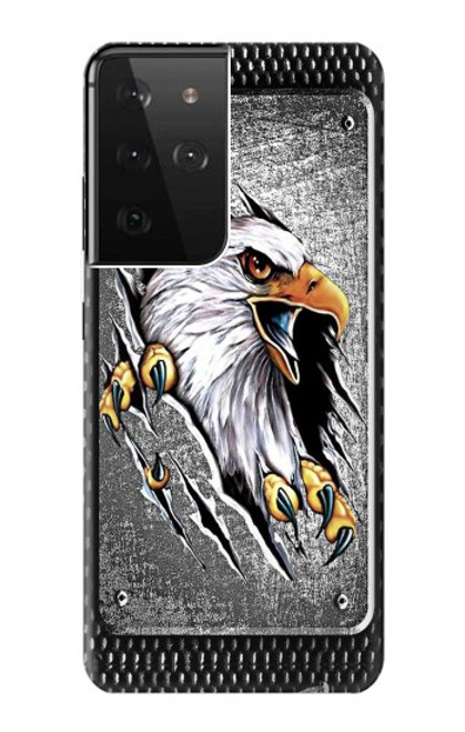 S0855 Eagle Metal Case For Samsung Galaxy S21 Ultra 5G