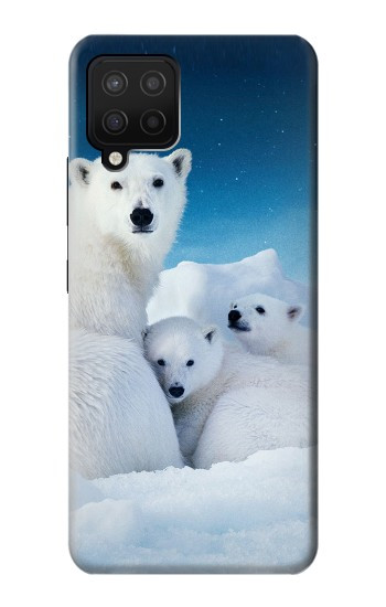 S0285 Polar Bear Family Arctic Case For Samsung Galaxy A12