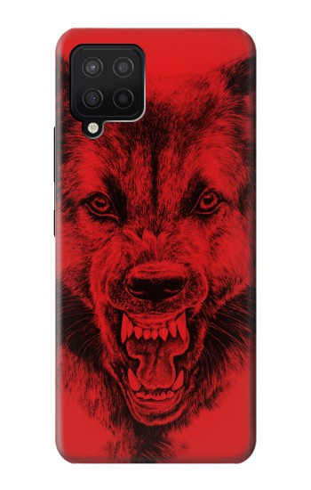 S1090 Red Wolf Case For Samsung Galaxy A12