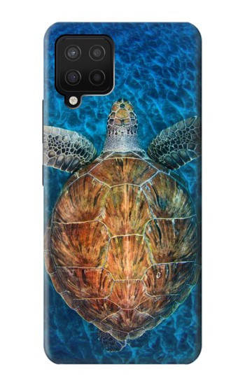 S1249 Blue Sea Turtle Case For Samsung Galaxy A12