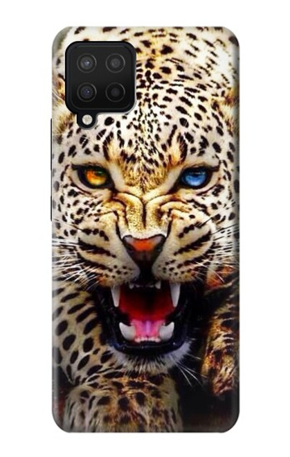 S1932 Blue Eyed Leopard Case For Samsung Galaxy A12