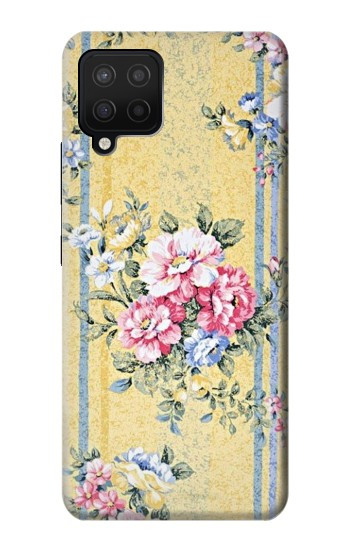 S2229 Vintage Flowers Case For Samsung Galaxy A12