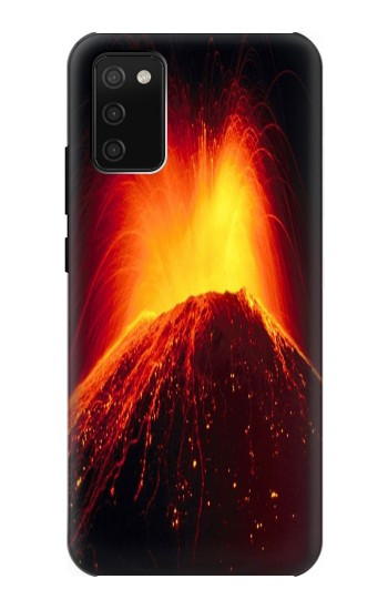 S0745 Volcano Lava Case For Samsung Galaxy A02s, Galaxy M02s