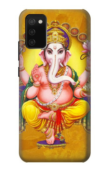 S0896 Lord Ganesh Hindu God Case For Samsung Galaxy A02s, Galaxy M02s