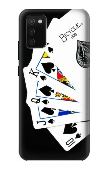 S1078 Poker Royal Straight Flush Case For Samsung Galaxy A02s, Galaxy M02s