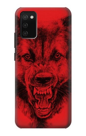 S1090 Red Wolf Case For Samsung Galaxy A02s, Galaxy M02s