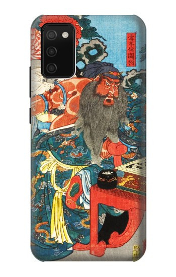 S1826 Utagawa Kuniyoshi Guan Yu Case For Samsung Galaxy A02s, Galaxy M02s