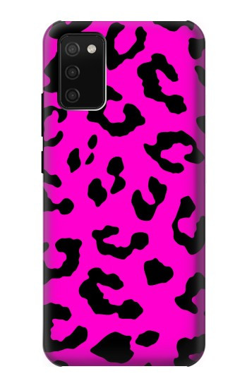 S1850 Pink Leopard Pattern Case For Samsung Galaxy A02s, Galaxy M02s