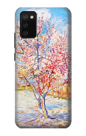 S2450 Van Gogh Peach Tree Blossom Case For Samsung Galaxy A02s, Galaxy M02s