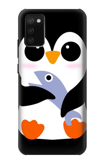 S2631 Cute Baby Penguin Case For Samsung Galaxy A02s, Galaxy M02s