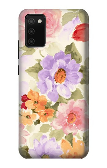 S3035 Sweet Flower Painting Case For Samsung Galaxy A02s, Galaxy M02s
