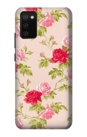 S3037 Pretty Rose Cottage Flora Case For Samsung Galaxy A02s, Galaxy M02s