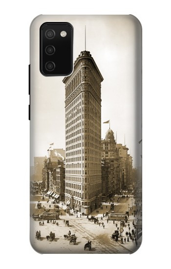 S3046 Old New York Flatiron Building Case For Samsung Galaxy A02s, Galaxy M02s