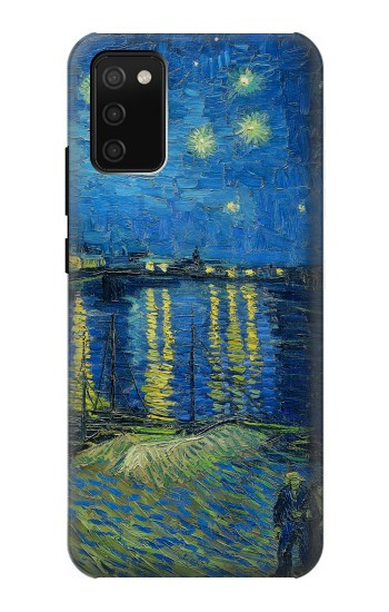 S3336 Van Gogh Starry Night Over the Rhone Case For Samsung Galaxy A02s, Galaxy M02s