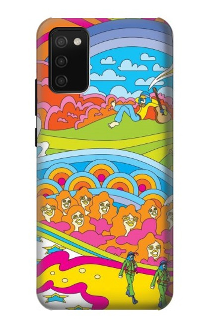 S3407 Hippie Art Case For Samsung Galaxy A02s, Galaxy M02s