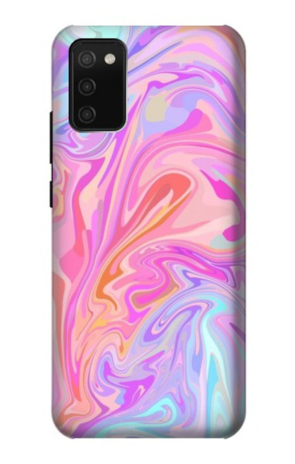 S3444 Digital Art Colorful Liquid Case For Samsung Galaxy A02s, Galaxy M02s