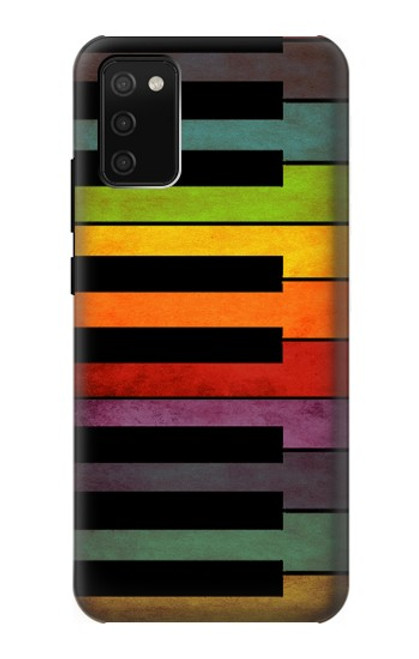 S3451 Colorful Piano Case For Samsung Galaxy A02s, Galaxy M02s