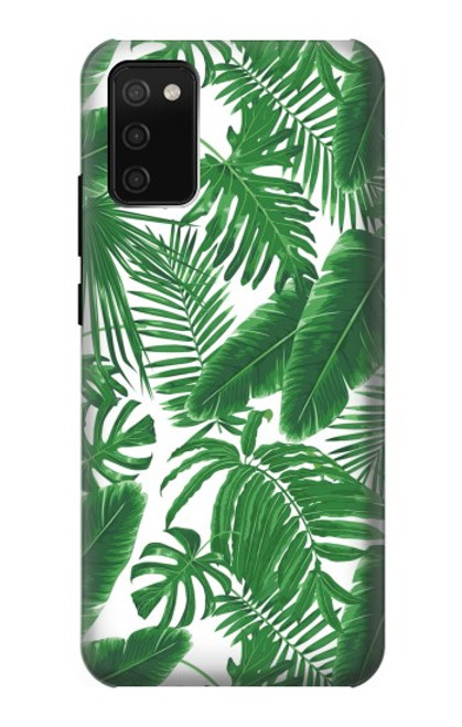 S3457 Paper Palm Monstera Case For Samsung Galaxy A02s, Galaxy M02s