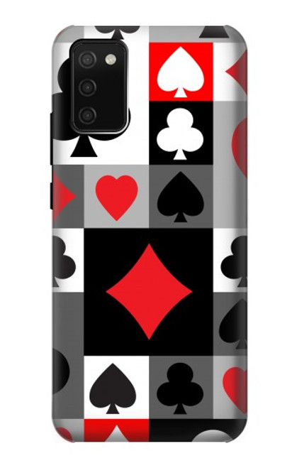S3463 Poker Card Suit Case For Samsung Galaxy A02s, Galaxy M02s