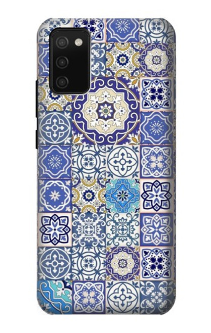 S3537 Moroccan Mosaic Pattern Case For Samsung Galaxy A02s, Galaxy M02s