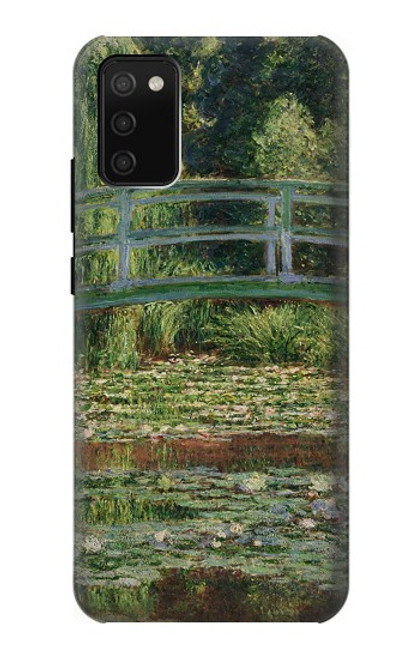 S3674 Claude Monet Footbridge and Water Lily Pool Case For Samsung Galaxy A02s, Galaxy M02s
