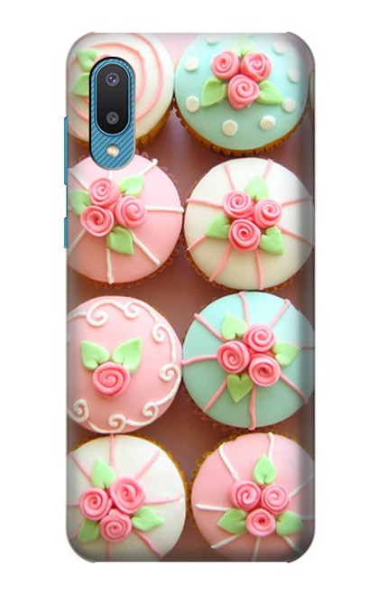 S1718 Yummy Cupcakes Case For Samsung Galaxy A04, Galaxy A02, M02