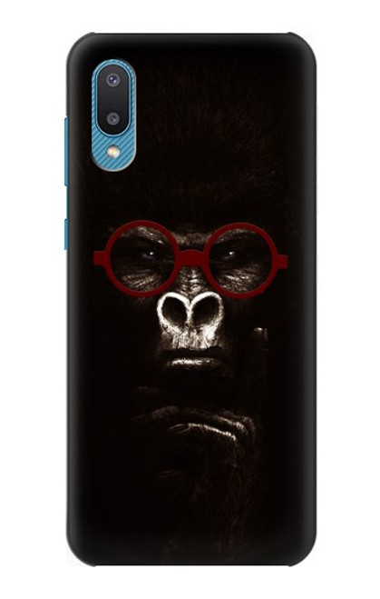 S3529 Thinking Gorilla Case For Samsung Galaxy A04, Galaxy A02, M02