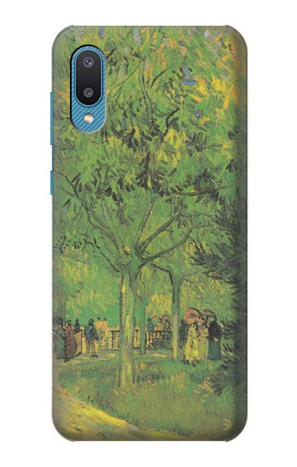 S3748 Van Gogh A Lane in a Public Garden Case For Samsung Galaxy A04, Galaxy A02, M02