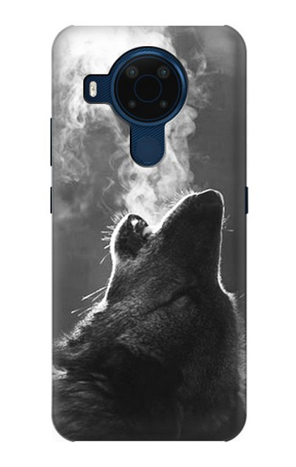 S3505 Wolf Howling Case For Nokia 5.4