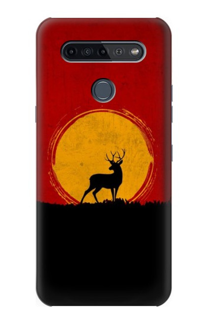 S3513 Deer Sunset Case For LG K51S