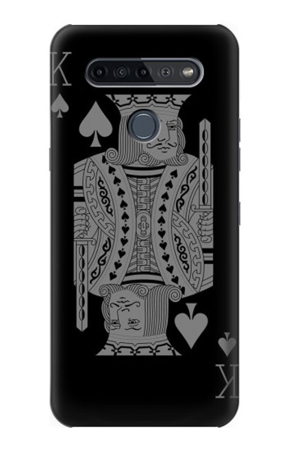 S3520 Black King Spade Case For LG K51S