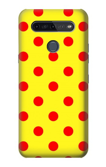 S3526 Red Spot Polka Dot Case For LG K51S