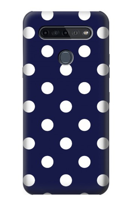 S3533 Blue Polka Dot Case For LG K51S