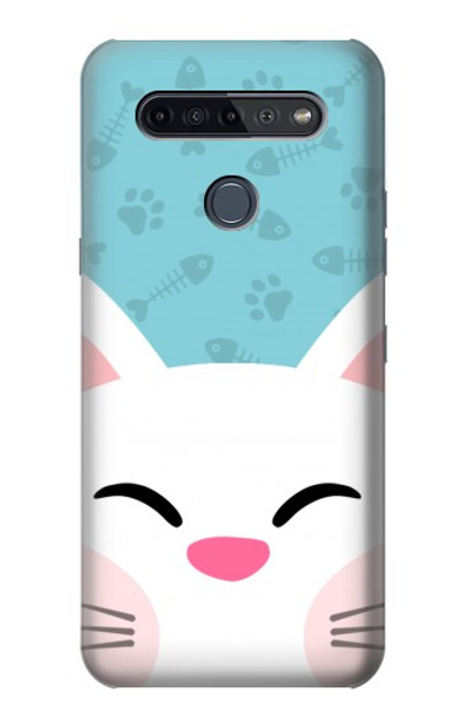 S3542 Cute Cat Cartoon Case For LG K51S