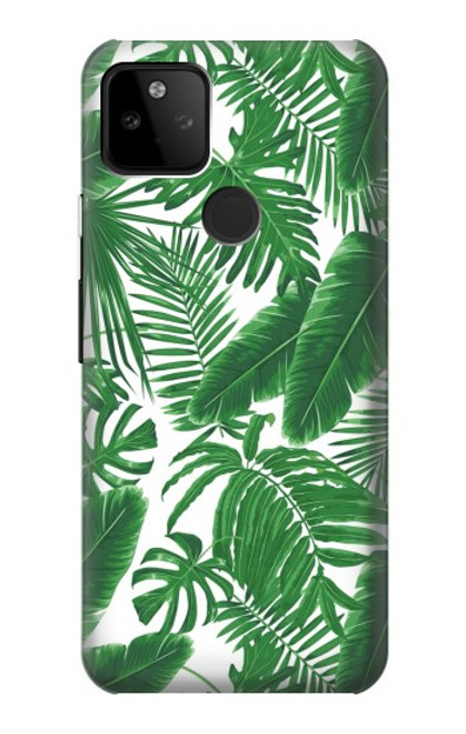 S3457 Paper Palm Monstera Case For Google Pixel 5A 5G