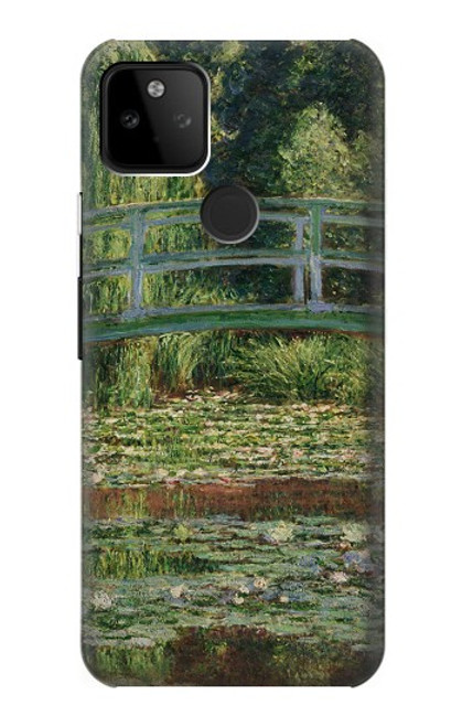 S3674 Claude Monet Footbridge and Water Lily Pool Case For Google Pixel 5A 5G