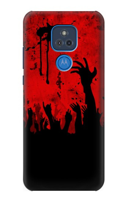 S2458 Zombie Hands Case For Motorola Moto G Play (2021)
